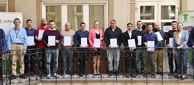 HUNGRAIL Vasútakadémia: sikeres vizsgát tettek hallgatóink, már elérhető az újabb képzésünk